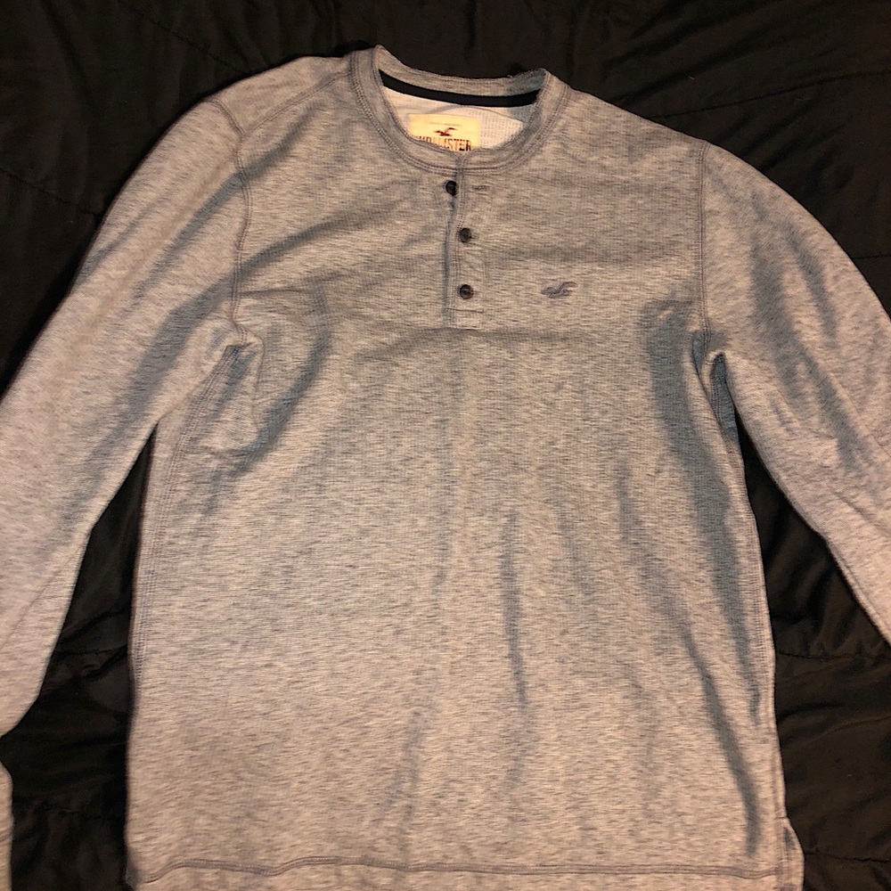 L-S Grey Hollister Shirt